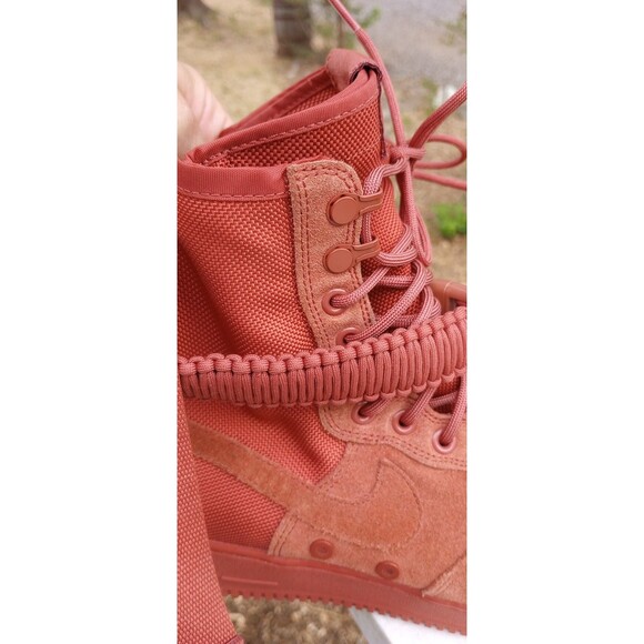 Nike air SF Air Force 1 high dusty peach 864024-204 US 9 - Picture 4 of 7